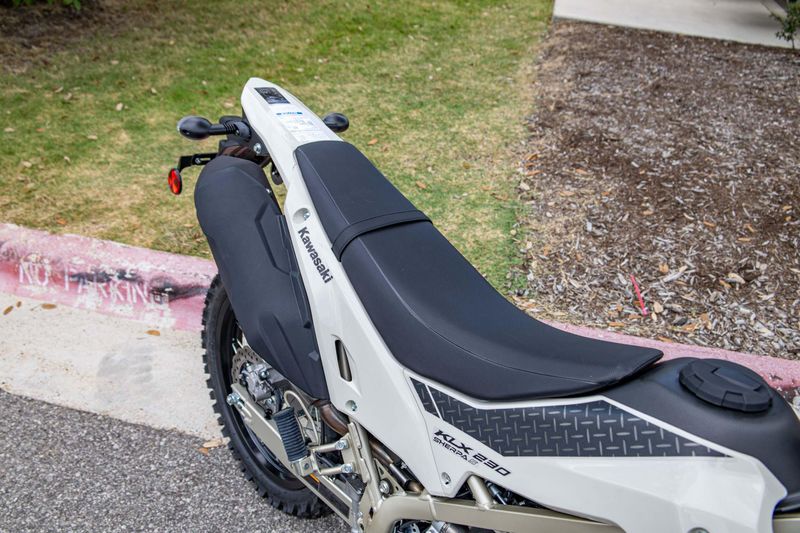 New 2026 Kawasaki KLX230 S ABS  WHITISH BEIGE Image 12