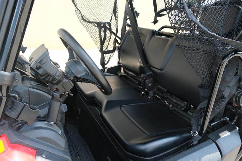 NEW 2026 HONDA PIONEER 7004  in a HERO RED exterior color. Family PowerSports (877) 886-1997 familypowersports.com