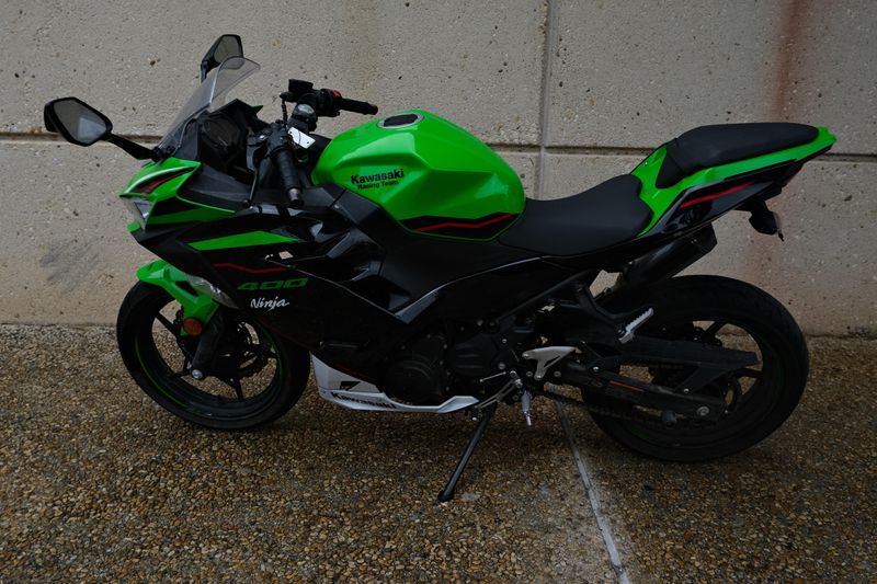 2022 Kawasaki NINJA 400 ABS GREEN AND BLACK KRT Image 17