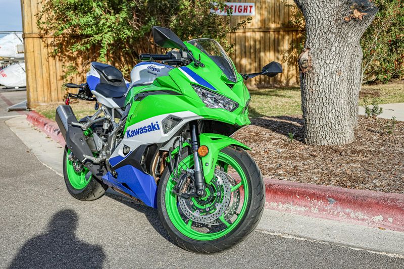 2024 Kawasaki NINJA ZX4RR 40TH ANNIVERSARY EDITION ABS  LIME GREENPEARL CRYSTAL WHITEBLUEImage 1