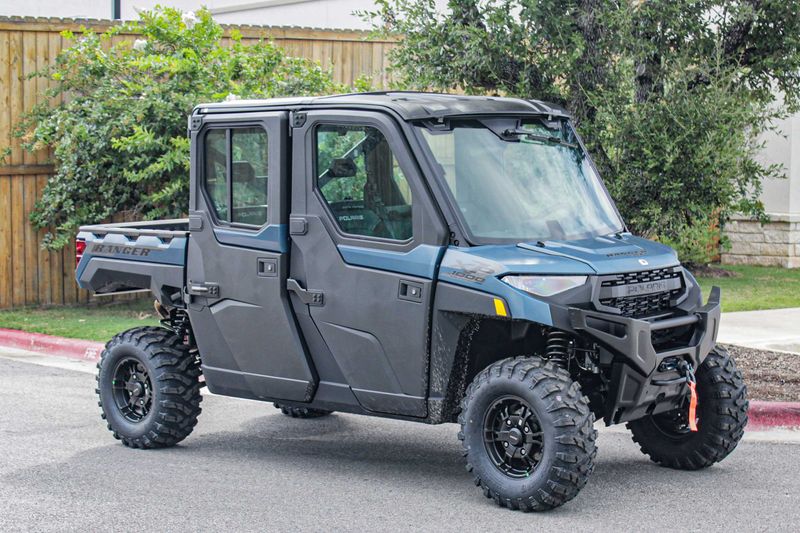 2025 Polaris RANGER CREW XP 1000 NORTHSTAR EDITION ULTIMATE  BLUE SLATE METALLIC SMOKEImage 1