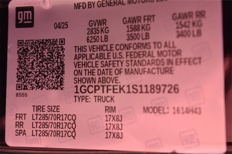 Used 2025 Chevrolet Colorado ZR2Image 38