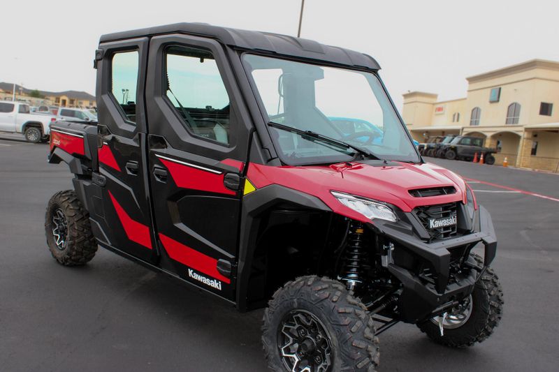 2025 Kawasaki RIDGE CREW HVAC CANDY PERSIMMON RED Image 5