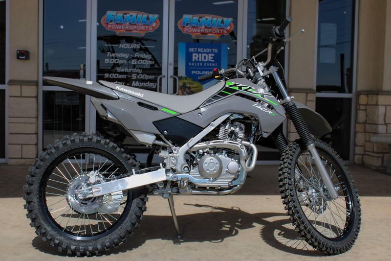 2025 Kawasaki KLX140R F BATTLE GRAY Image 1