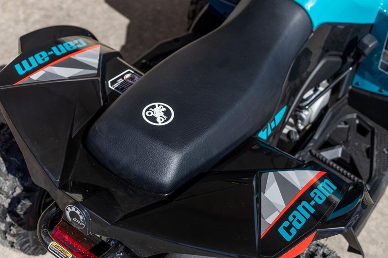 New 2025 Can-Am RENEGADE 70 EFI ICEBERG BLUE AND BLACK Image 8