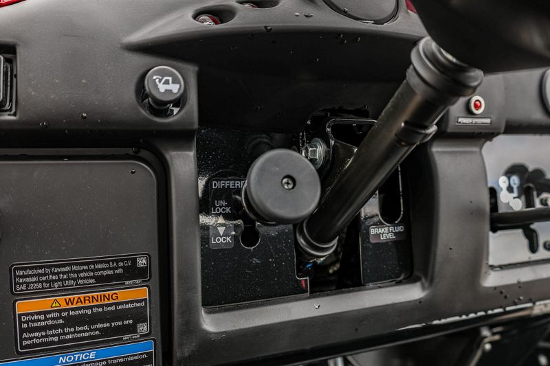 2026 Kawasaki MULE 4010 4X4 DARK ROYAL RED Image 19