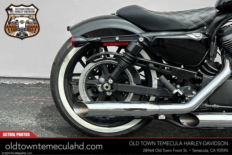 2017 Harley-Davidson Sportster in a BLACK W/PINSTRIPE exterior color. BMW Motorcycles of Temecula – Southern California (951) 506-6903 bmwmotorcyclesoftemecula.com 