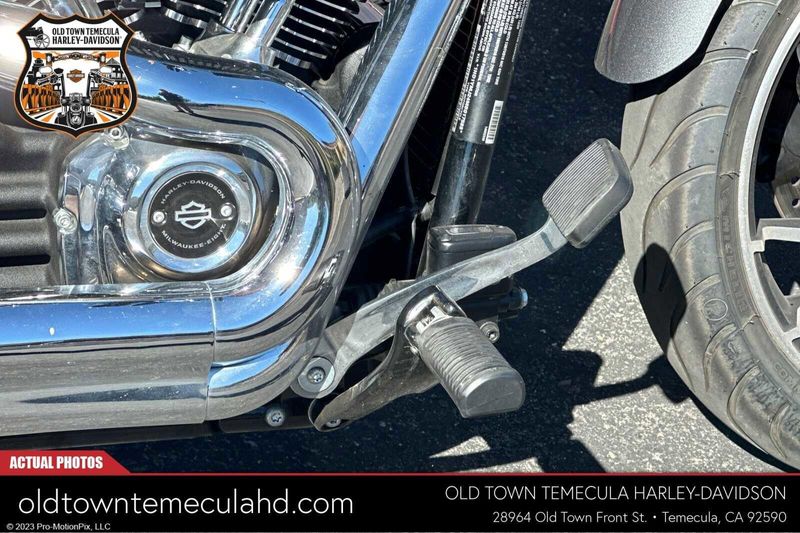 2021 Harley-Davidson Softail in a GAUNTLET GRAY METALLIC exterior color. BMW Motorcycles of Temecula – Southern California (951) 506-6903 bmwmotorcyclesoftemecula.com 