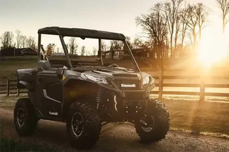 New 2026 Kawasaki RIDGE PLATINUM RANCH EDITION HVAC 