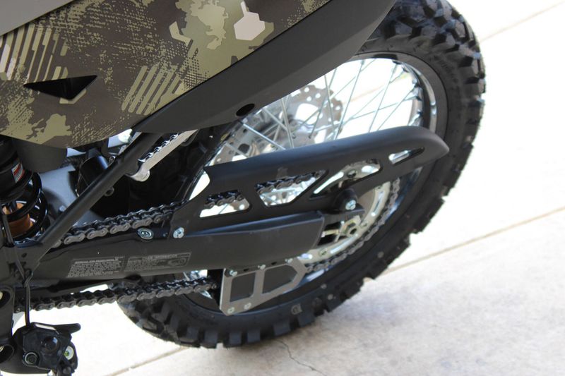 New 2026 Kawasaki KLX300 CYPHER CAMO BEIGE AND EBONY Image 18
