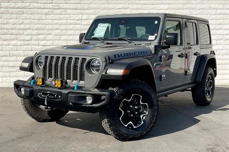 Used 2022 Jeep Wrangler 4xE Unlimited Rubicon 4xeImage 1