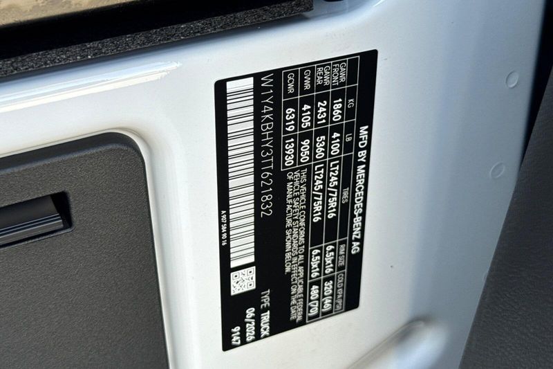 New 2026 Mercedes-Benz Sprinter 2500 Cargo 144 WBImage 22