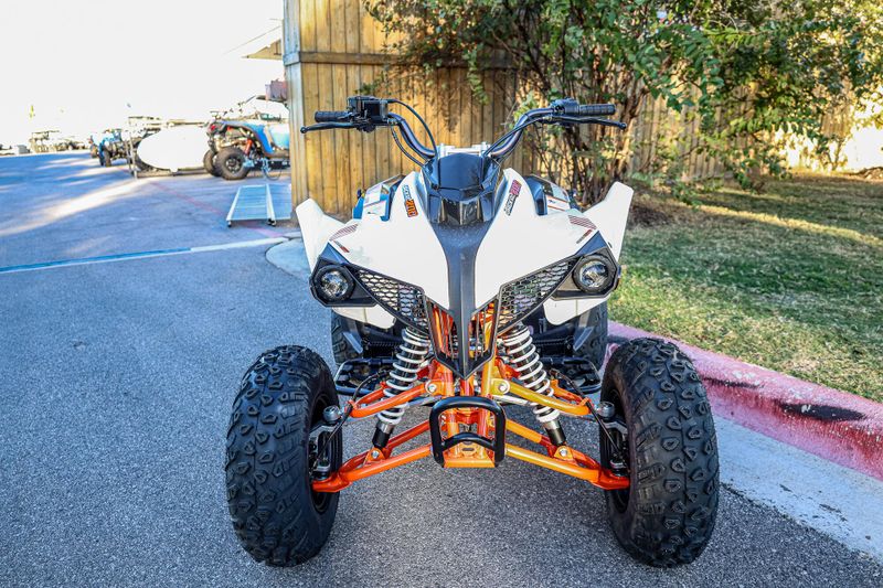 2024 KAYO JACKAL 200  WHITE in a WHITE exterior color. Family PowerSports (877) 886-1997 familypowersports.com 