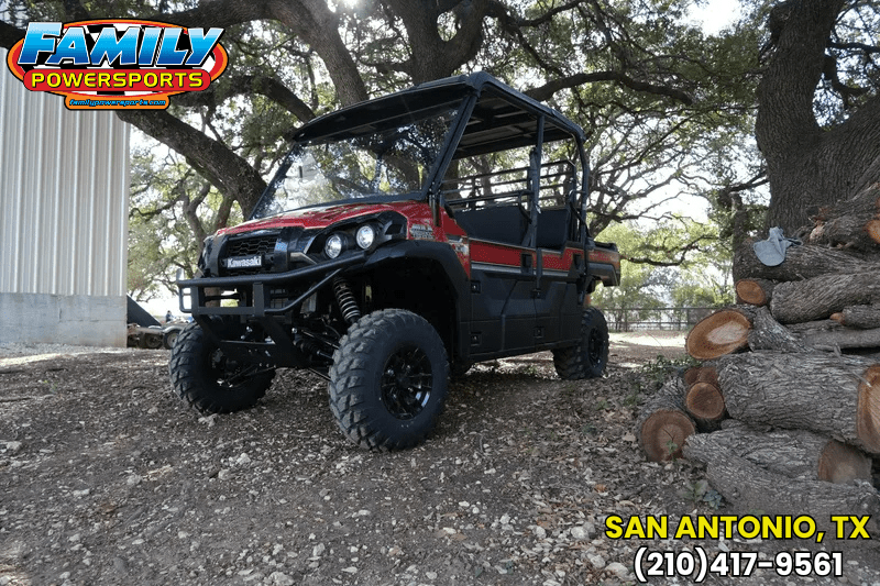 2025 Kawasaki MULE PRODXT 1000 LE CANDY PERSIMMON REDImage 1