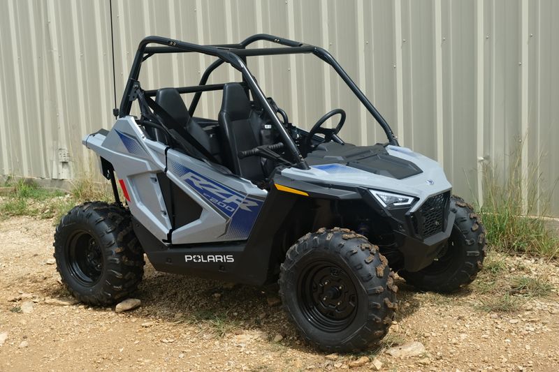 2025 Polaris RZR 200 EFI STORM GRAY AND BLUE Image 1