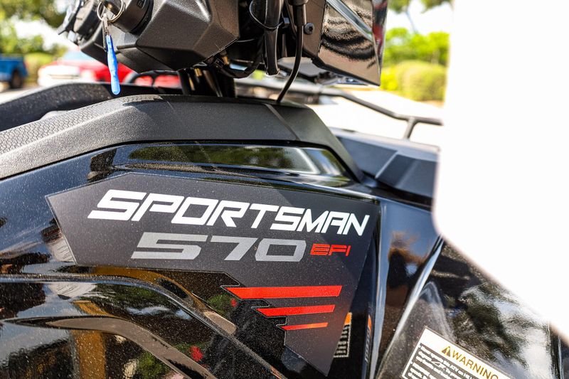 2025 Polaris SPORTSMAN TRAIL 570  ONYX BLACK Image 8