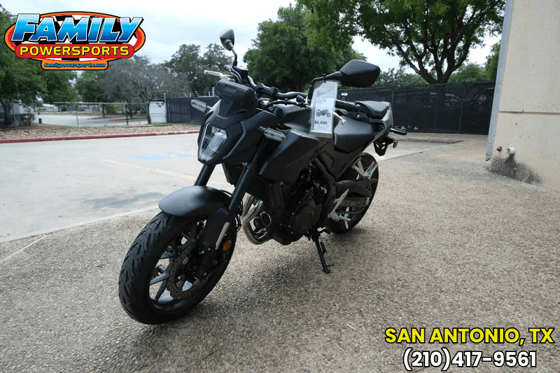 2024 Honda CB500F ABS MATTE BLACK METALLICImage 1