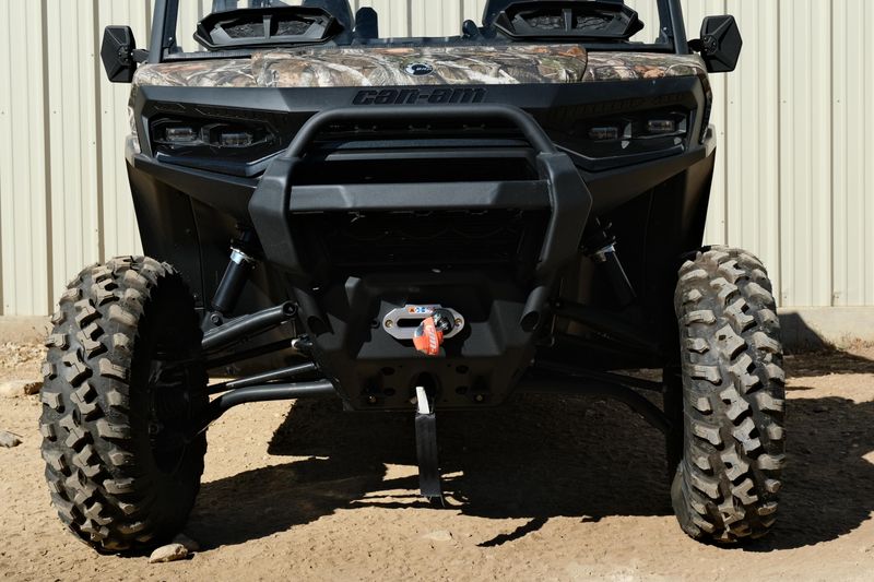 NEW 2026 CAN-AM DEFENDER MAX XT HD11 WITH 1025 INCH TOUCHSCREEN  in a DARK WILDLAND CAMO exterior color. Family PowerSports (877) 886-1997 familypowersports.com 