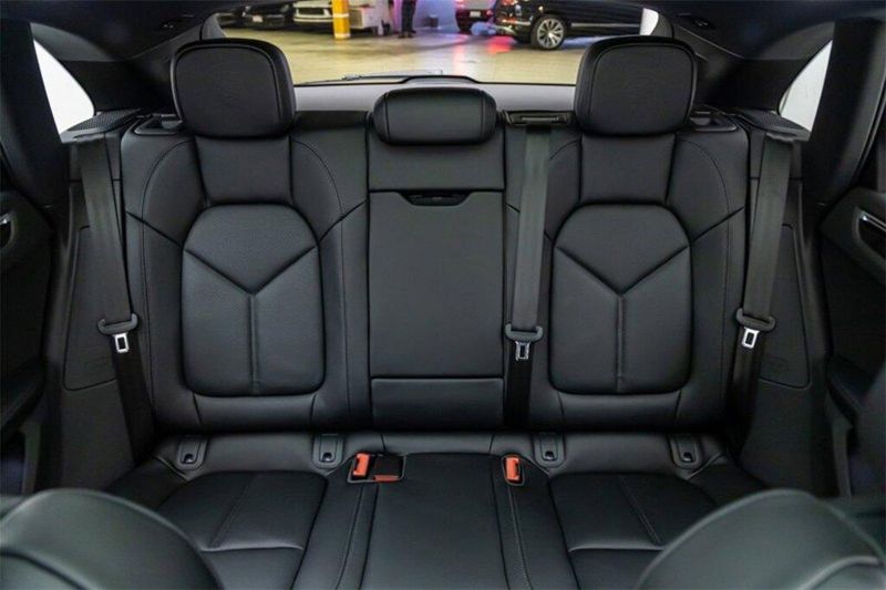 2024 Porsche Macan  in a Volcano Grey Metallic exterior color and Blackinterior. Lotus Manhattan 347-395-5714 lotusmanhattan.com 