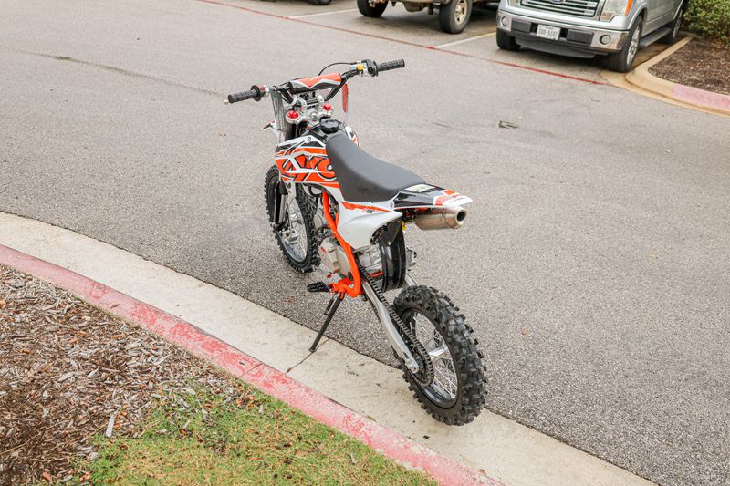 NEW 2025 KAYO TT 125 EFI  in a WHITE exterior color. Family PowerSports (877) 886-1997 familypowersports.com 