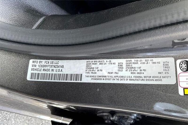 New 2026 RAM 1500 Big Horn Crew Cab 4x4 5