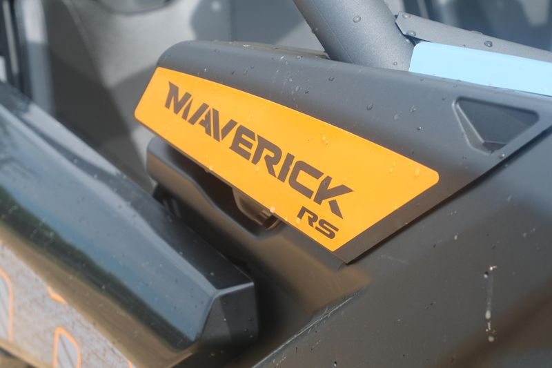 2025 Can-Am MAVERICK X3 MAX RS TURBO SCANDI BLUE AND ORANGE CRUSH Image 19