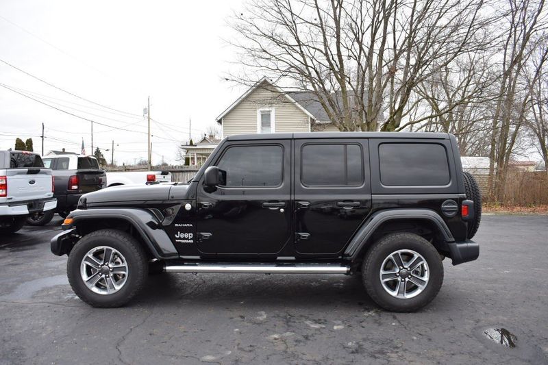 2019 Jeep Wrangler Unlimited  in a BLACK exterior color. Tom Whiteside Auto Sales 740-831-2535 whitesidecars.com 