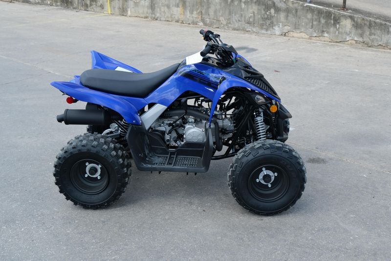 New 2025 Yamaha RAPTOR 110 TEAM BLUE Image 2