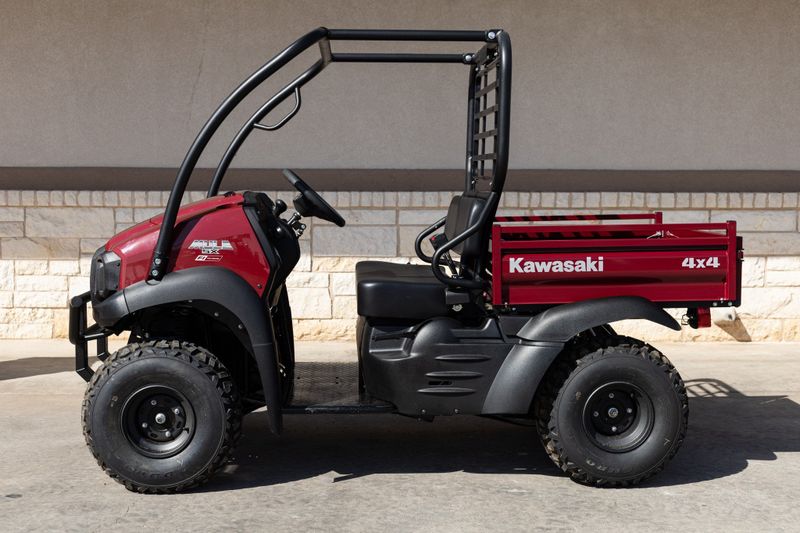 2024 KAWASAKI MULE SX in a RED exterior color. Family PowerSports (877) 886-1997 familypowersports.com 