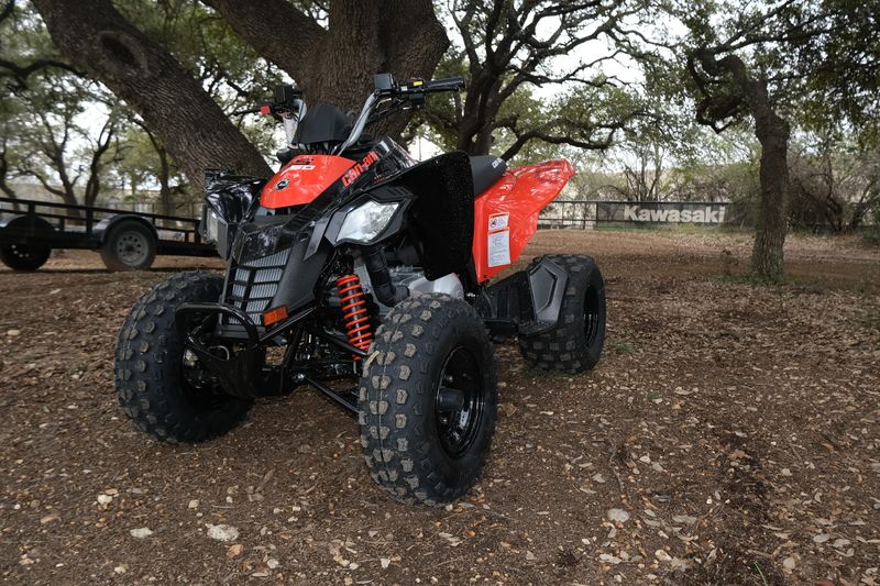 2025 Can-Am DS 250 BLACK AND CANAM REDImage 6