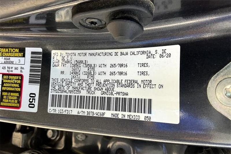 Used 2020 Toyota Tacoma TRD Off-RoadImage 33