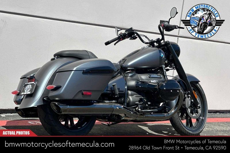 2024 BMW R 18 ROCTANE   in a MINERAL GREY MET MATTE exterior color. BMW Motorcycles of Temecula – Southern California (951) 506-6903 bmwmotorcyclesoftemecula.com 