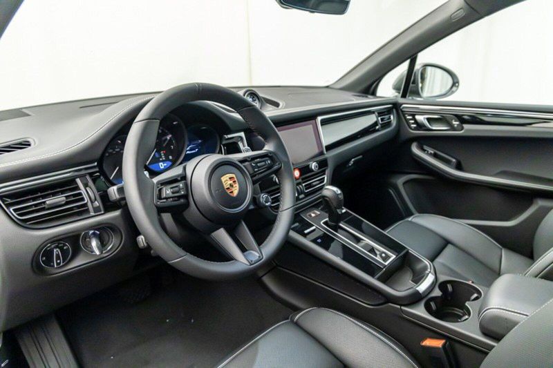 2024 Porsche Macan T in a Carrara White Metallic exterior color and Black w/Chalk Stitchinginterior. Lotus Manhattan 347-395-5714 lotusmanhattan.com 