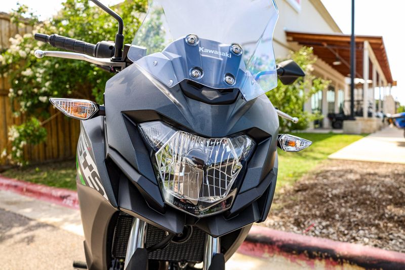 2025 Kawasaki VERSYSX 300  CANDY LIME GREEN AND METALLIC FLAT SPARK BLACK Image 7