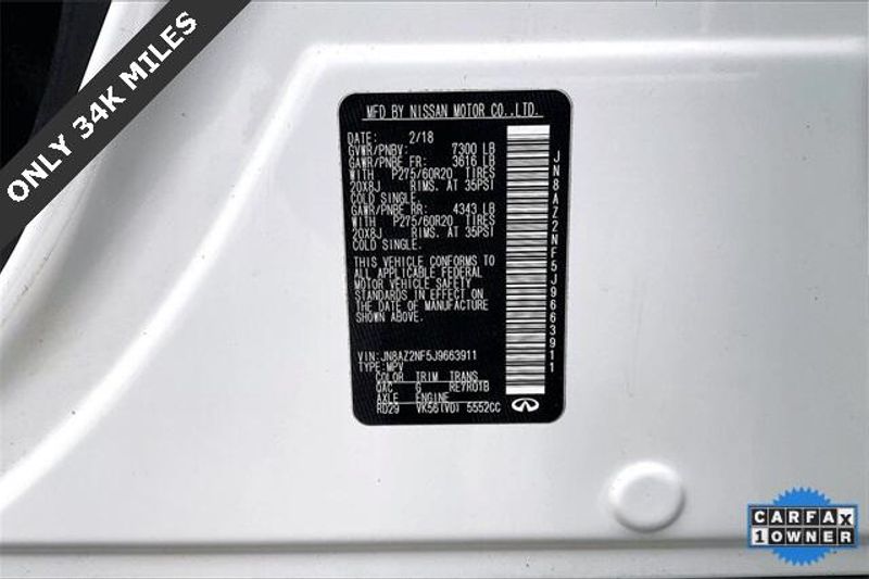 Used 2018 INFINITI QX80 BaseImage 33