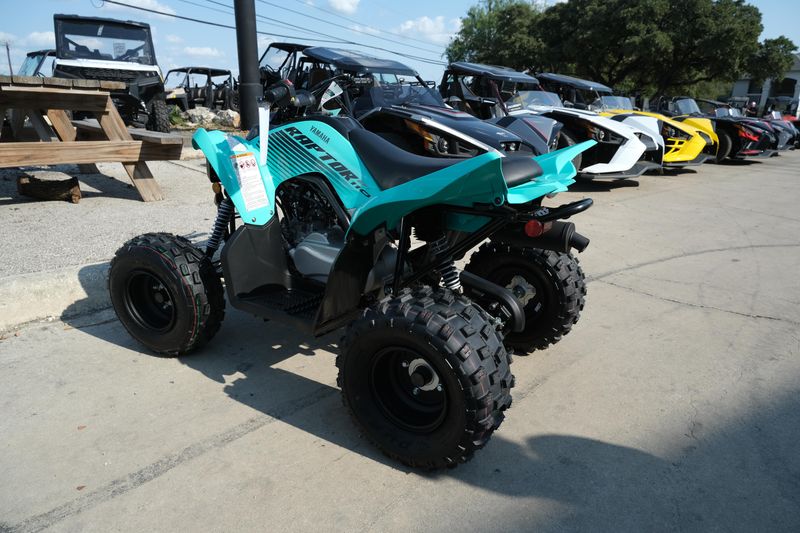 New 2025 Yamaha RAPTOR 110 TEAL Image 5