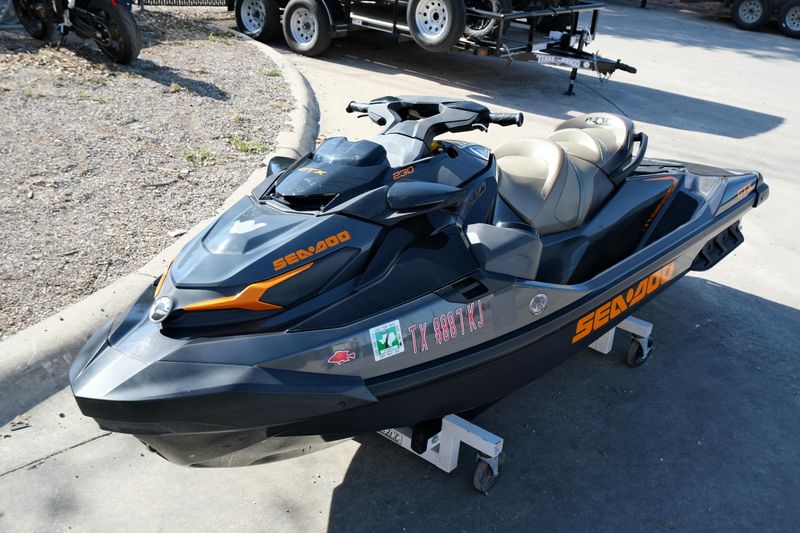 USED 2021 SEADOO GTX 230 E SOUND SYSTEM Image 7