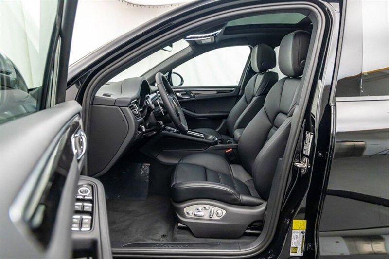 2024 Porsche Macan  in a Black exterior color and Blackinterior. Lotus Manhattan 347-395-5714 lotusmanhattan.com 