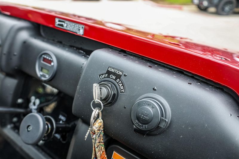 2026 Kawasaki MULE 4010 4X4 DARK ROYAL RED Image 27