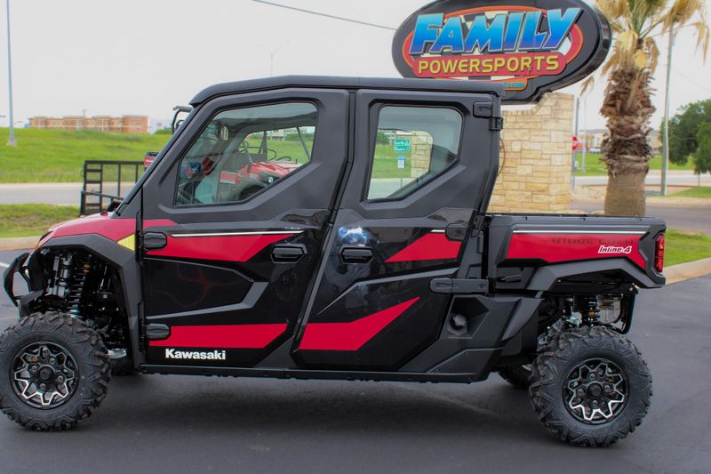 2025 Kawasaki RIDGE CREW HVAC CANDY PERSIMMON RED Image 9