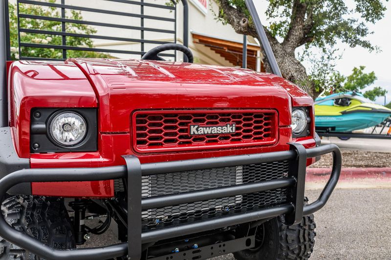 2026 Kawasaki MULE 4010 4X4 DARK ROYAL RED Image 3