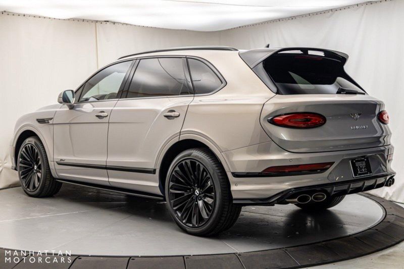 2023 Bentley Bentayga Speed in a Extreme Silver Metallic exterior color and Lineninterior. Lotus Manhattan 347-395-5714 lotusmanhattan.com 