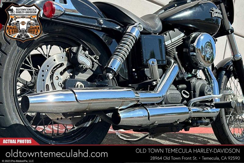 2015 Harley-Davidson Dyna in a Black exterior color. BMW Motorcycles of Temecula – Southern California (951) 506-6903 bmwmotorcyclesoftemecula.com 