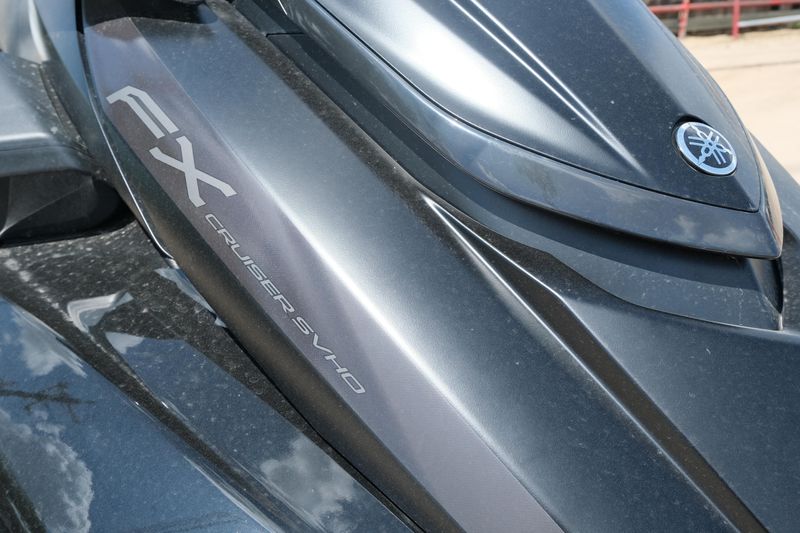New 2025 Yamaha FX CRUISER SVHO WITH AUDIO BLACK Image 25