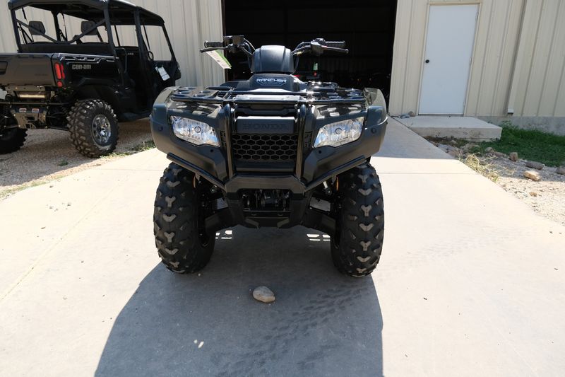 2024 Honda FOURTRAX RANCHER 4X4 BLACK FOREST GREENImage 10