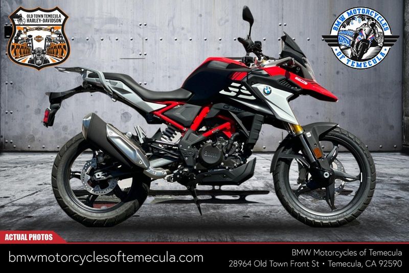 2024 BMW G 310 GS in a RACING RED exterior color. BMW Motorcycles of Temecula – Southern California (951) 506-6903 bmwmotorcyclesoftemecula.com 