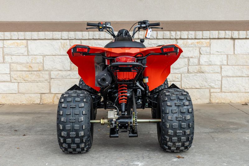 2025 Can-Am DS 250 BLACK AND CANAM RED Image 4