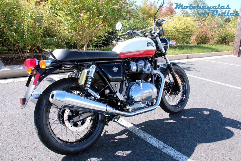 2023 Royal Enfield Interceptor 650  in a Baker Express exterior color. Motorcycles of Dulles 571.934.4450 motorcyclesofdulles.com 