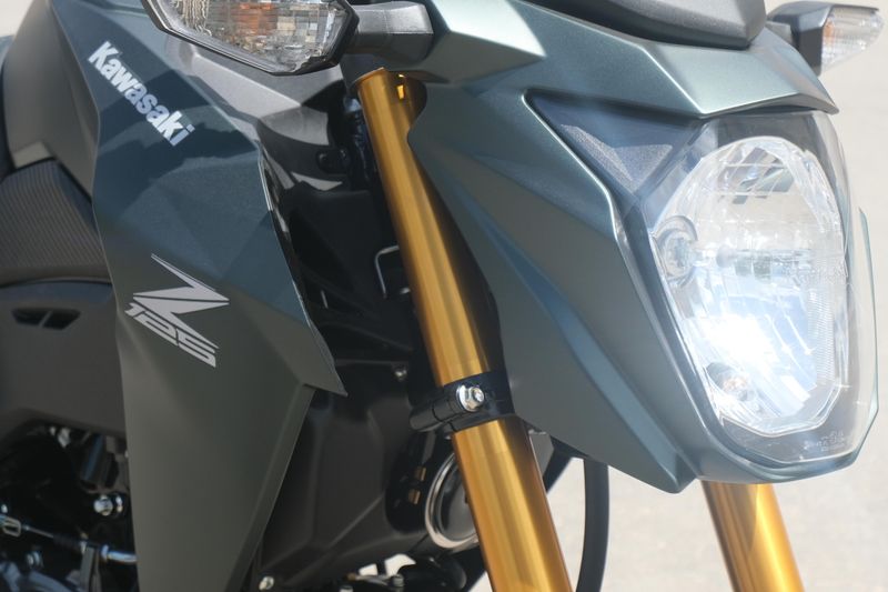 2025 Kawasaki Z125 PRO METALLIC MATTE OLD SCHOOL GREEN Image 22