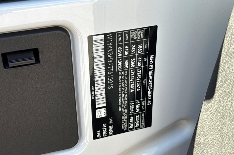 New 2026 Mercedes-Benz Sprinter 2500 Cargo 144 WBImage 23